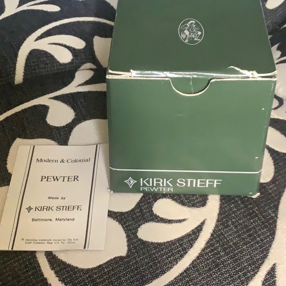 Kirk-Stieff Pewter Baby Cup 251 Never Used NIB - Picture 4 of 15